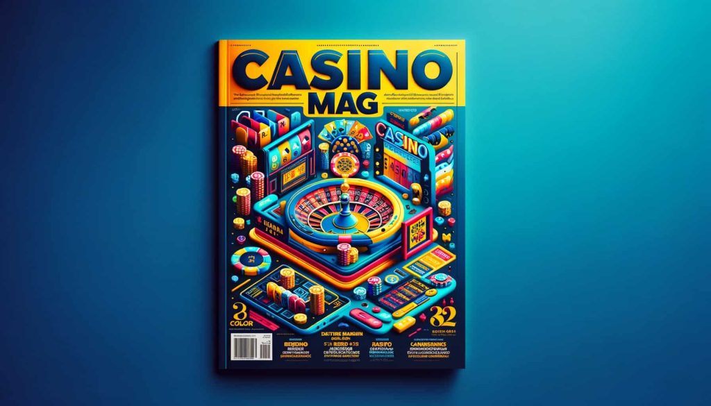 Magazine cover for Casino Mag