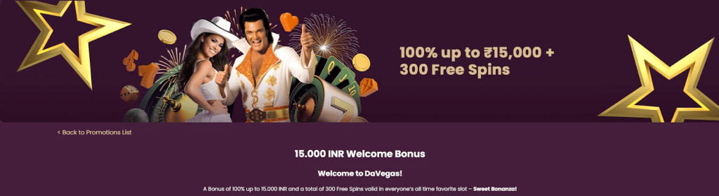 davegas welcome bonus